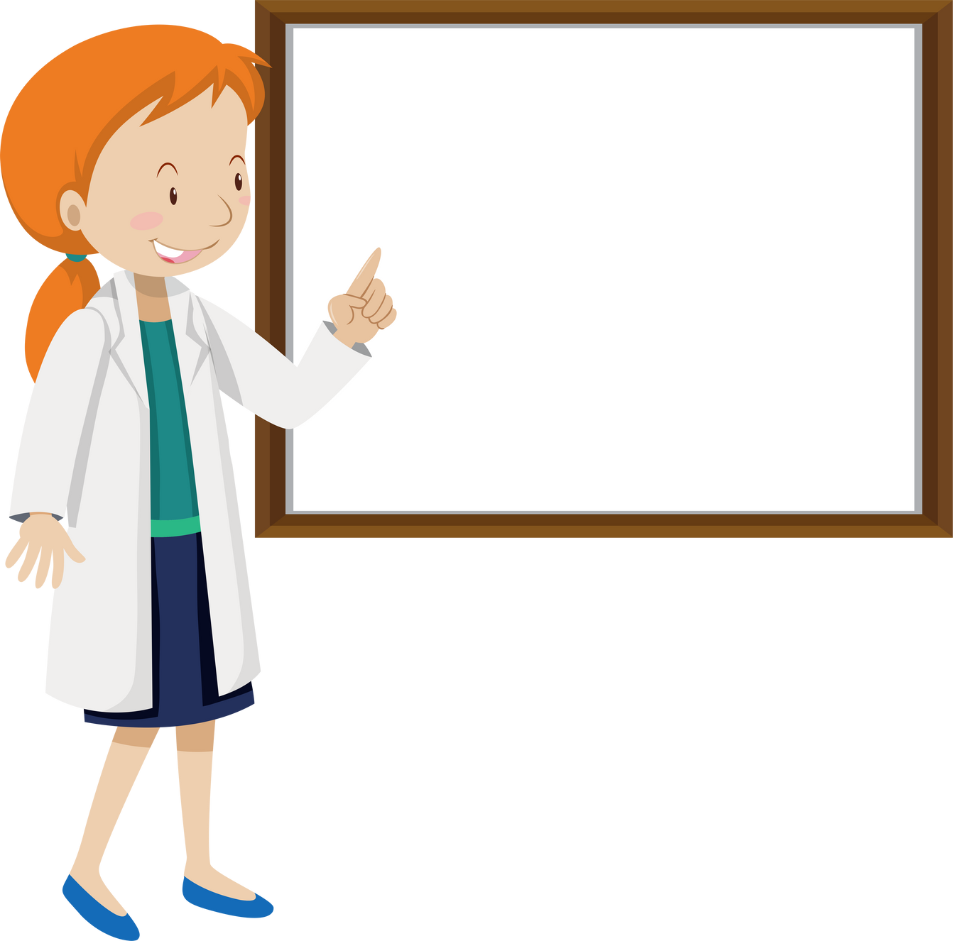 A Doctor and White Board